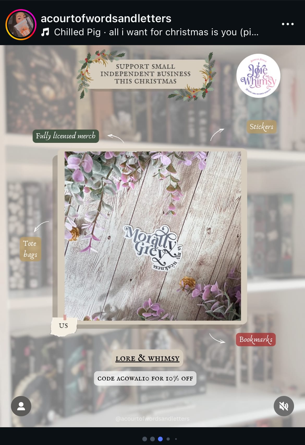 Holiday marketing tip #7: Do an influencer collab, the genuine way